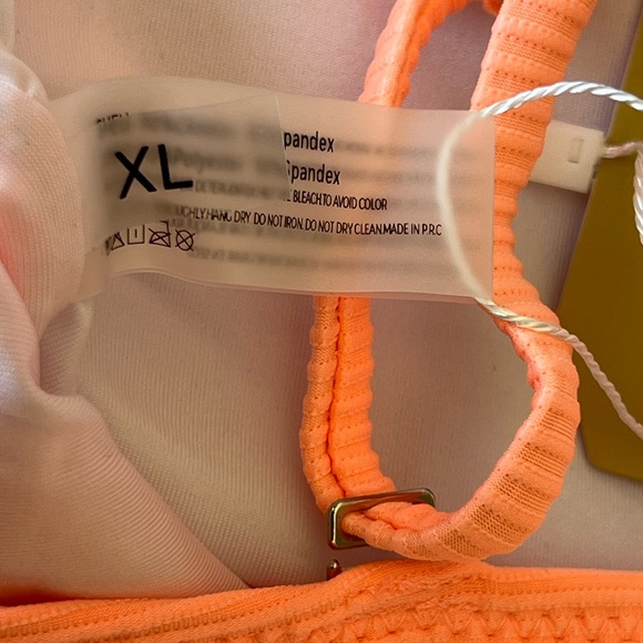 HILINKER 2 Piece Bikini High Waisted Bandeau Bathing Suit Swimsuit- Size XL - Picture 5 of 7